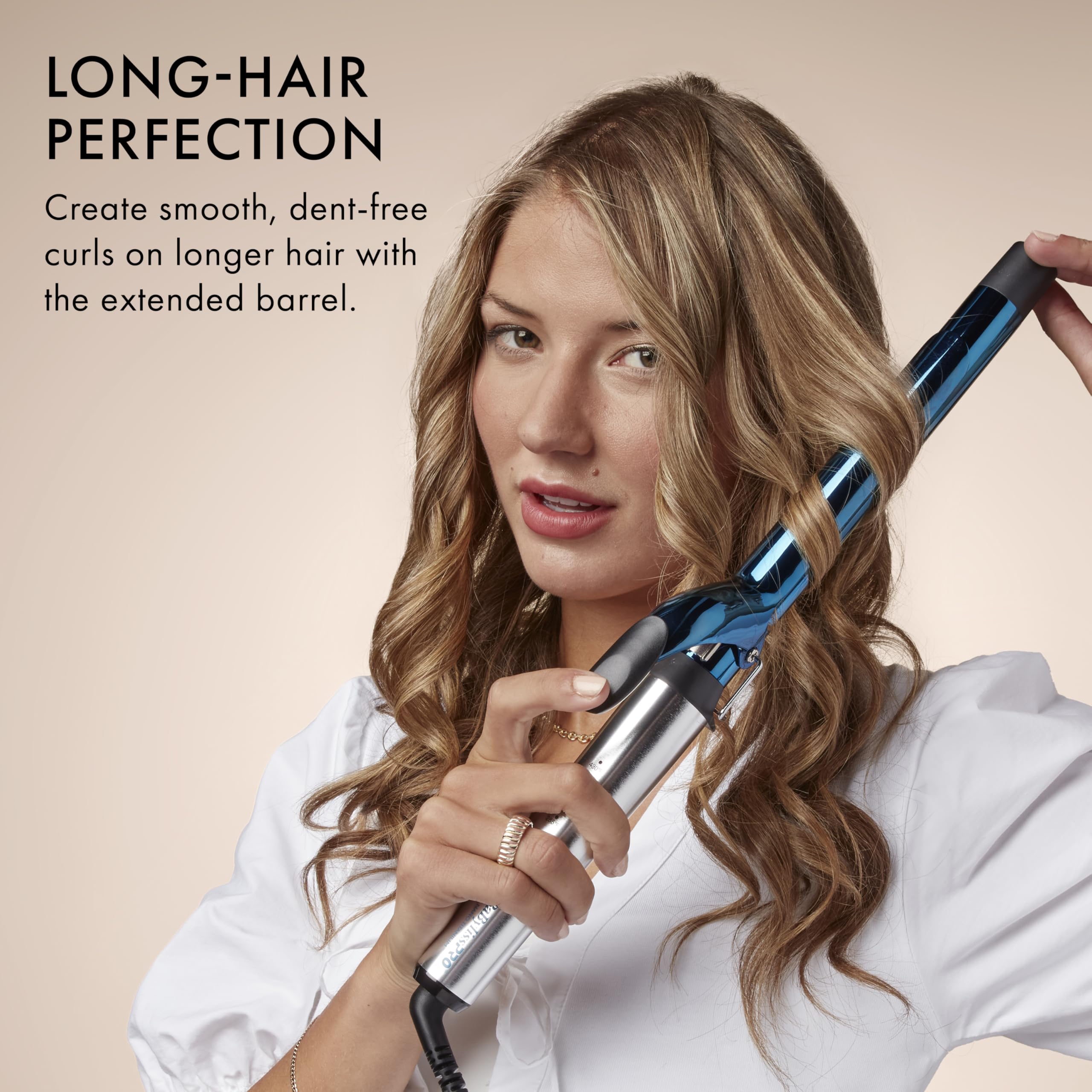 BaBylissPRO long-lasting results with even heat distribution.