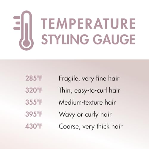 BaBylissPRO Nano Titanium extended-barrel curling iron demonstrating even heat along length