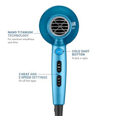 BaBylissPRO Nano Titanium controls emphasize temperature and speed versatility