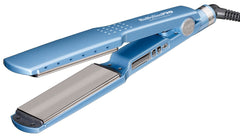 BaBylissPRO Nano Titanium Ionic Straightener plate close-up for ultra-smooth shine