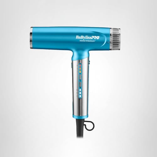 BaBylissPRO Nano Titanium Light dual voltage for travel-ready styling.