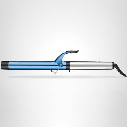 BaBylissPRO Nano Titanium long-barrel iron backed by a two-year warranty for reliability.