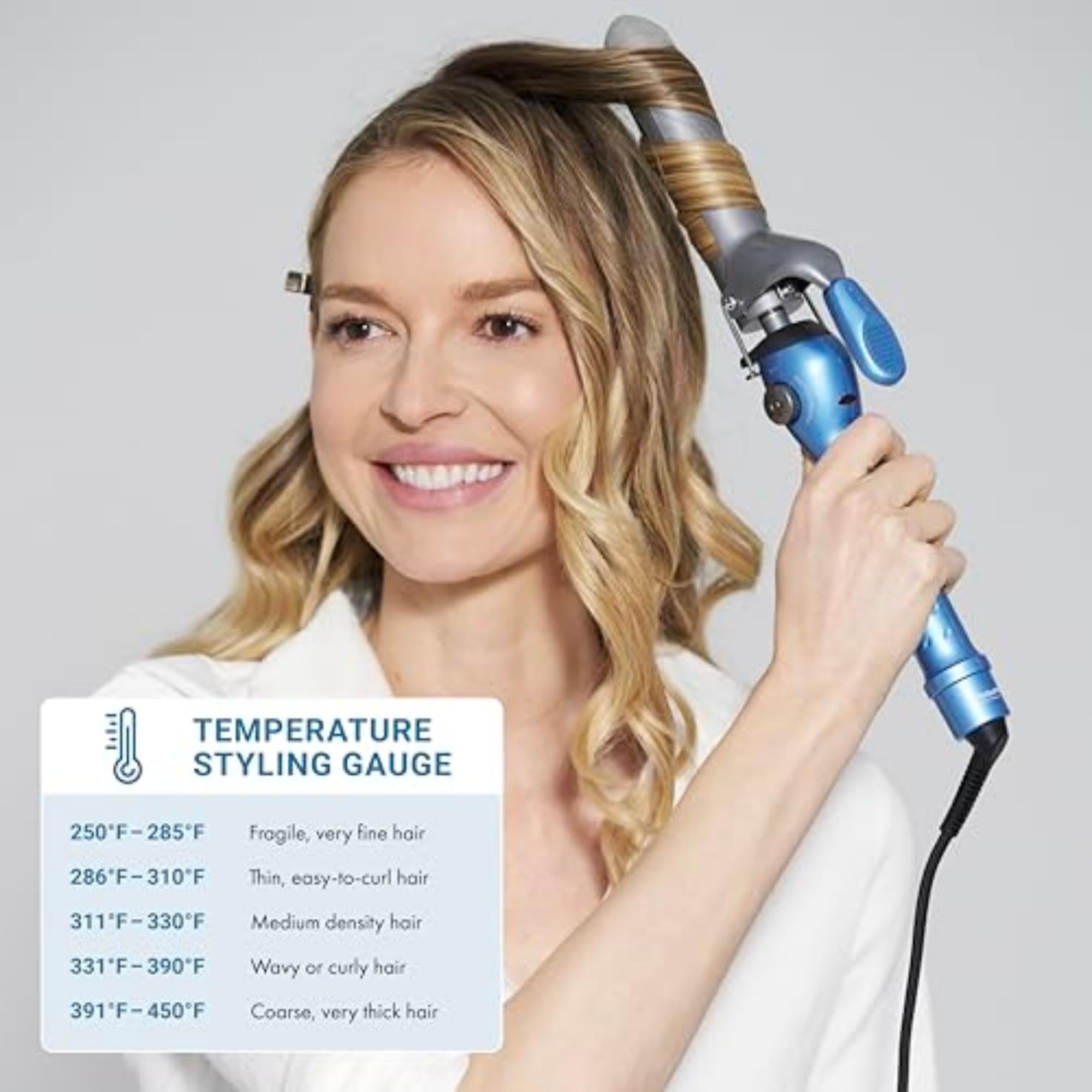 BaBylissPRO 8-foot cord enabling flexible styling sessions