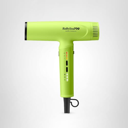 Nine-foot power cord providing flexible styling reach.