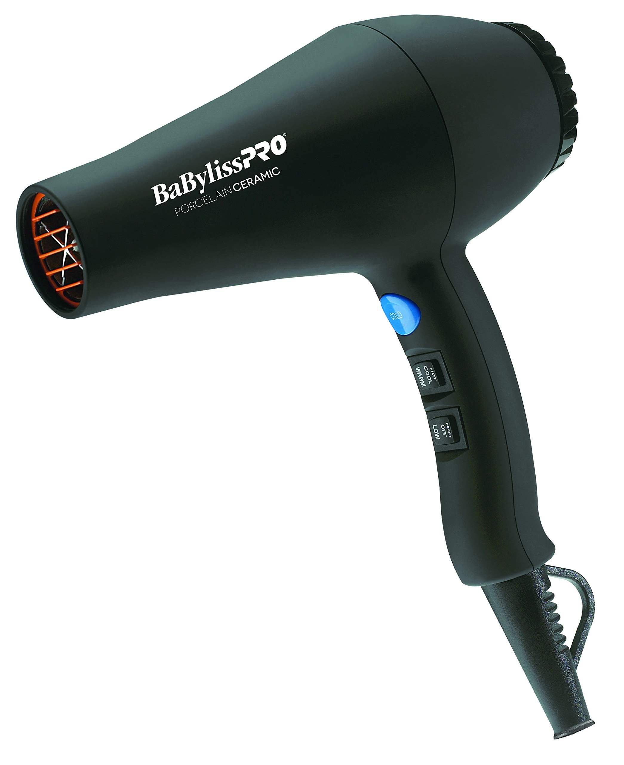 BaBylissPRO Carrera2 dryer housing with soft-touch grip for comfortable handling