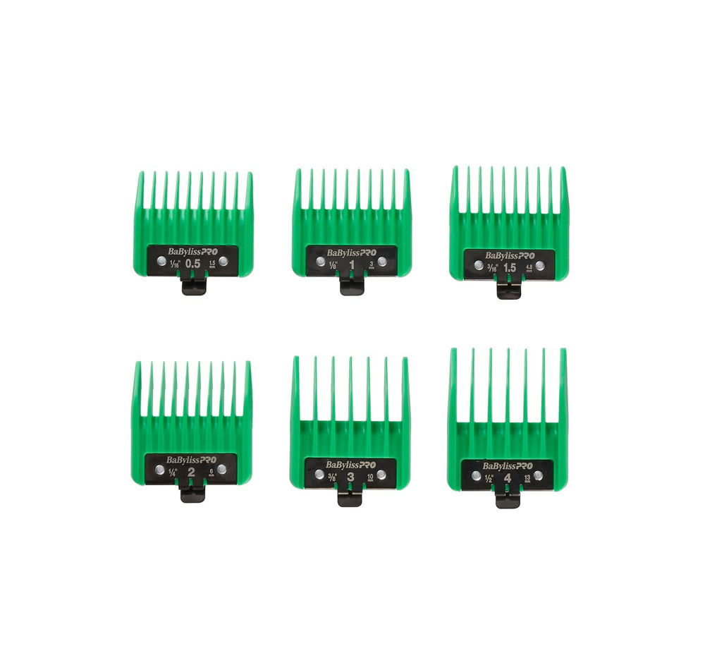 BaBylissPRO precision clipper guard with profiled teeth for sharper cuts.