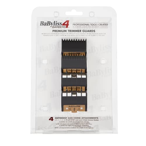 BaBylissPRO guards for FX787 demonstrate durable, reliable performance in grooming.