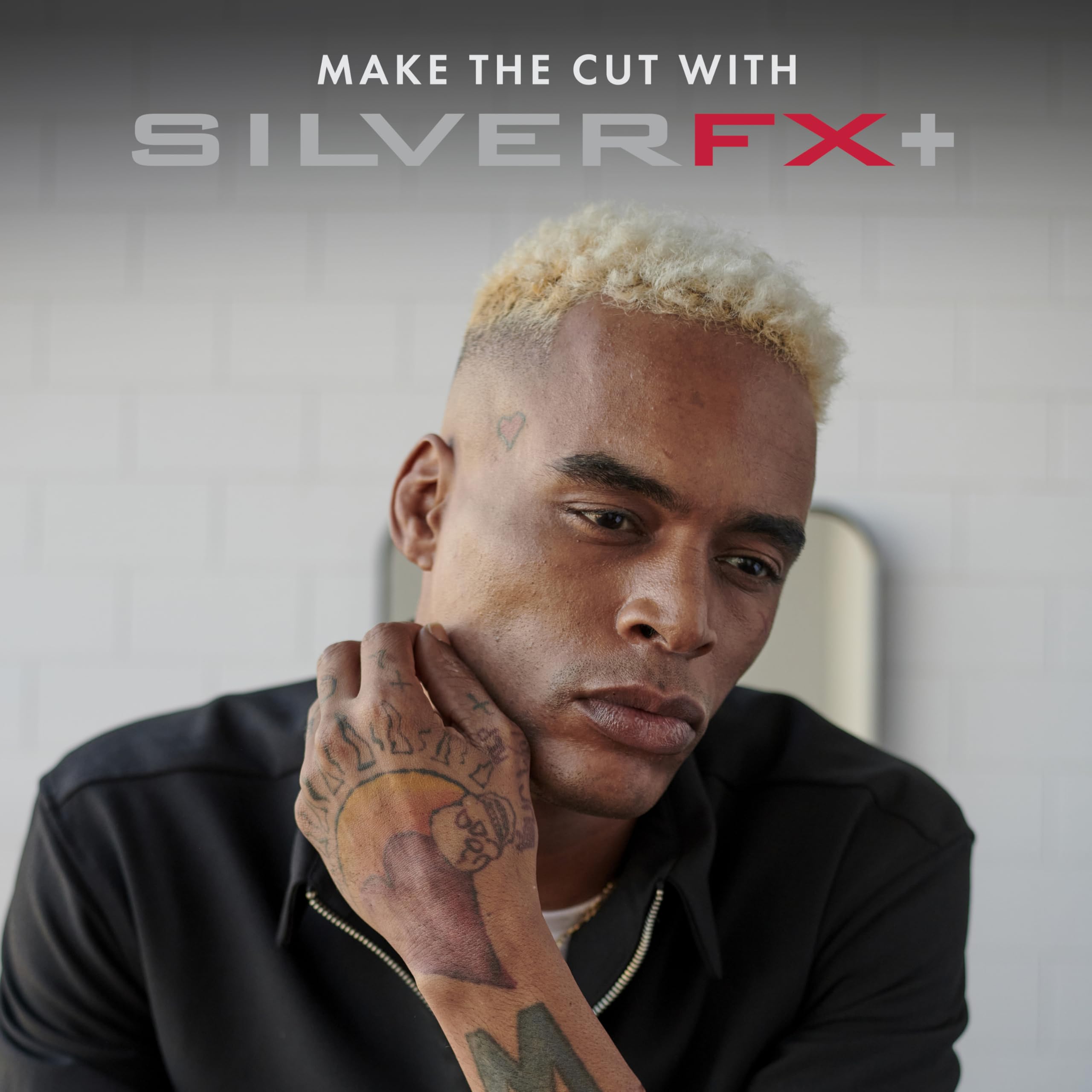 BaBylissPRO SilverX+ cordless use in a barber setting