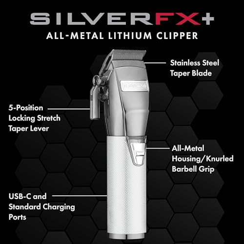 BaBylissPRO SilverX+ N1 motor cover showing powerful performance