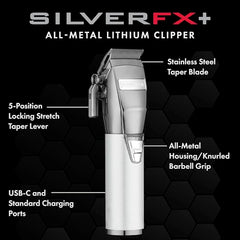 BaBylissPRO SilverX+ N1 motor cover showing powerful performance