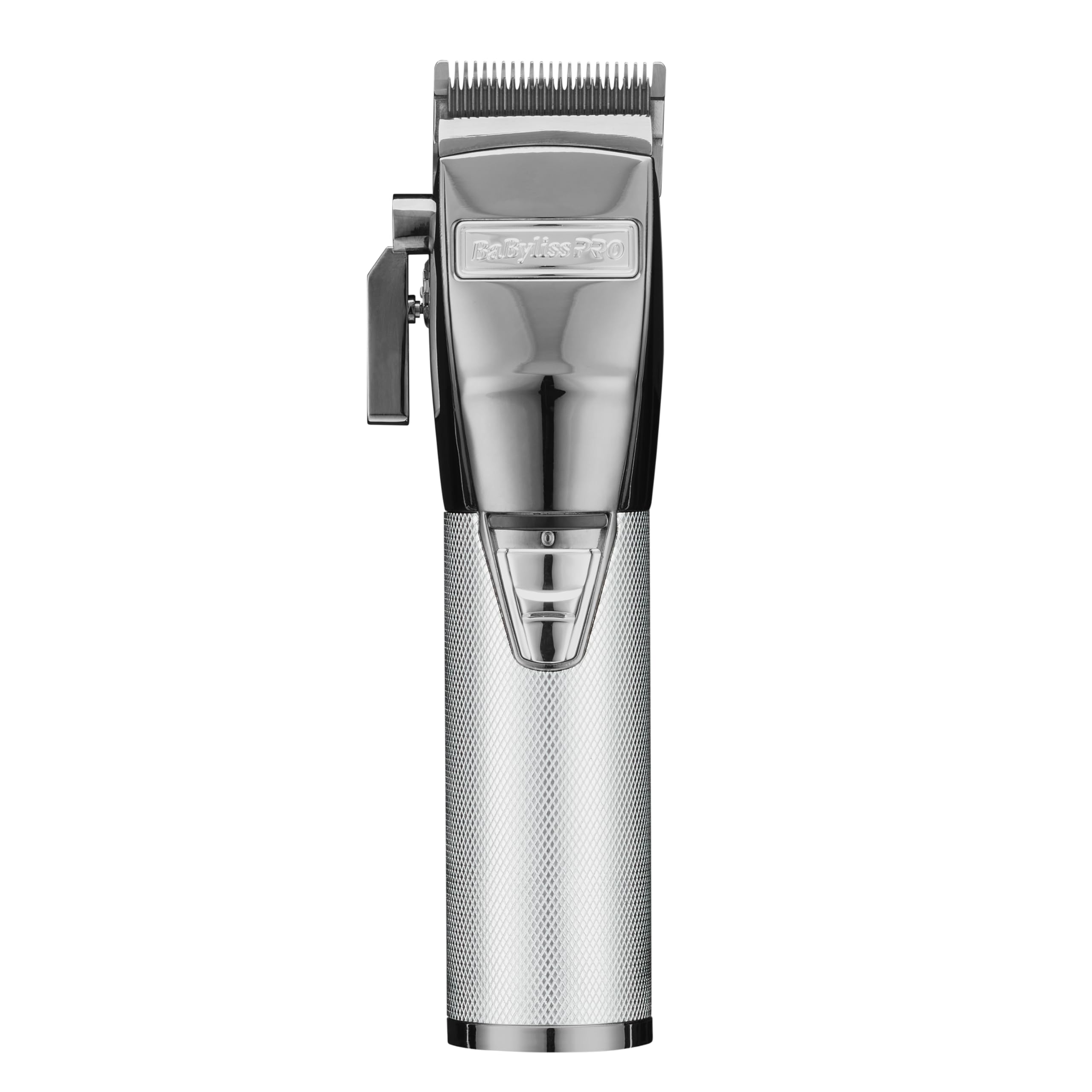 BaBylissPRO SilverX+ taper blade close-up for precise fades