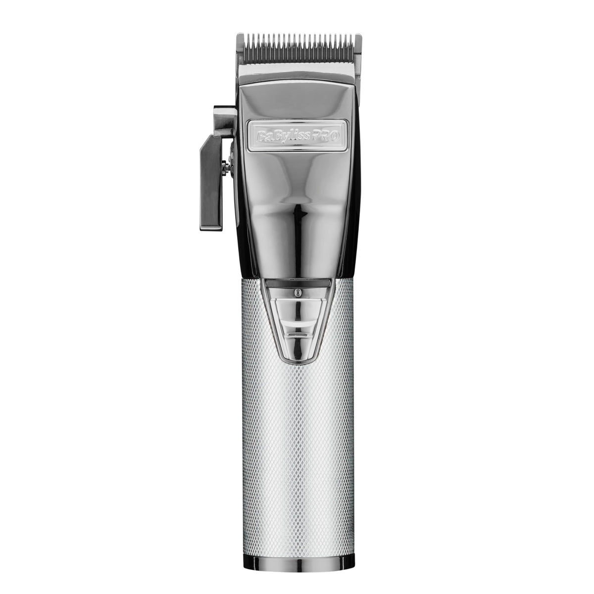 BaBylissPRO SilverX+ taper blade close-up for precise fades