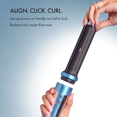 BaBylissPRO Style Switch Curl attachment dual barrels, curling in both directions.