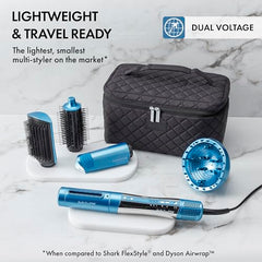 BaBylissPRO StyleSwitch diffuser defines curls with even drying and soft definition.