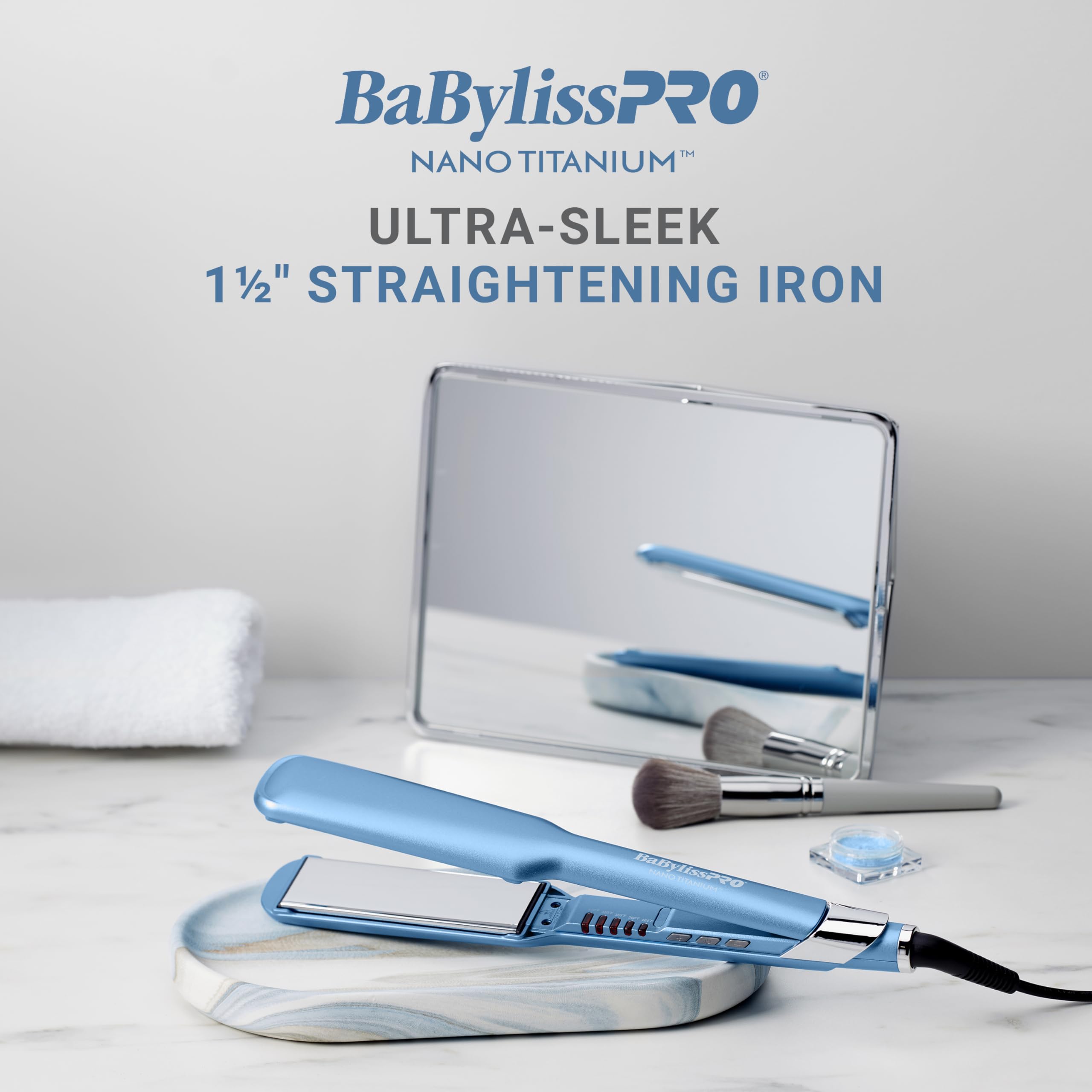 BaBylissPRO ceramic heater provides instant heat-up and recovery