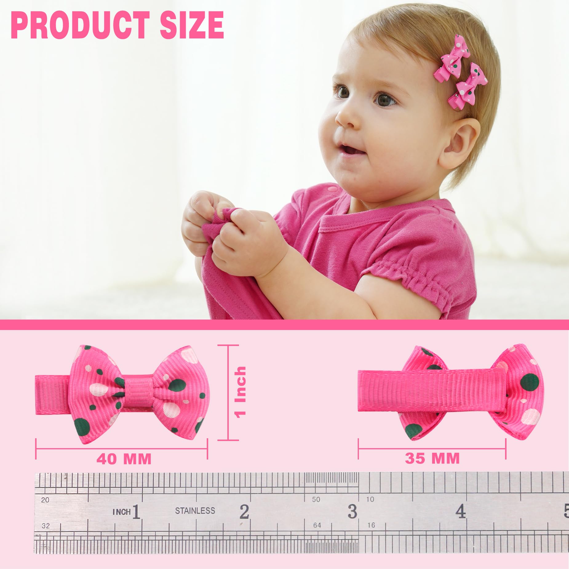Lazo Babymatch amarillo de 1,6 pulgadas, ideal para combinar