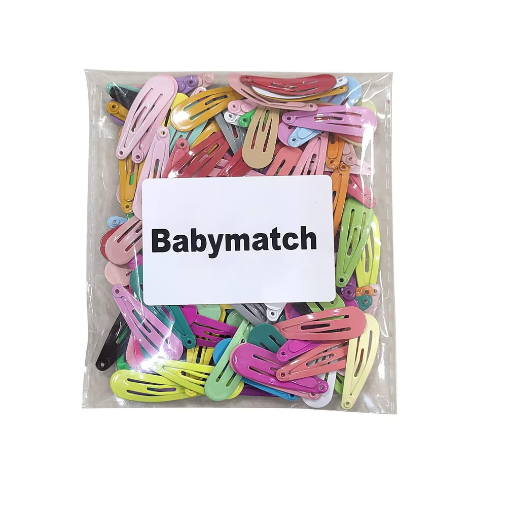 Babymatch, clips para uso diario en niñas pequeñas, fáciles de usar.