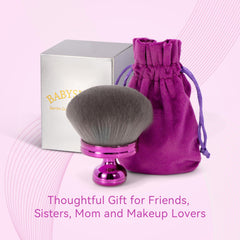 Babysheep Kabuki oversized brush for quick full-coverage body makeup.