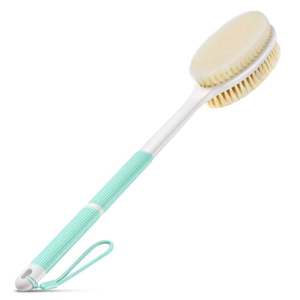 Cepillo para espalda de Backski con manija antideslizante para ducha.