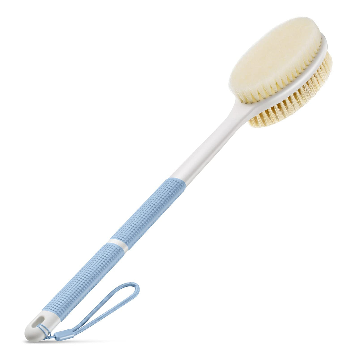 Backski cepillo dorso antideslizante para un agarre seguro en la ducha.