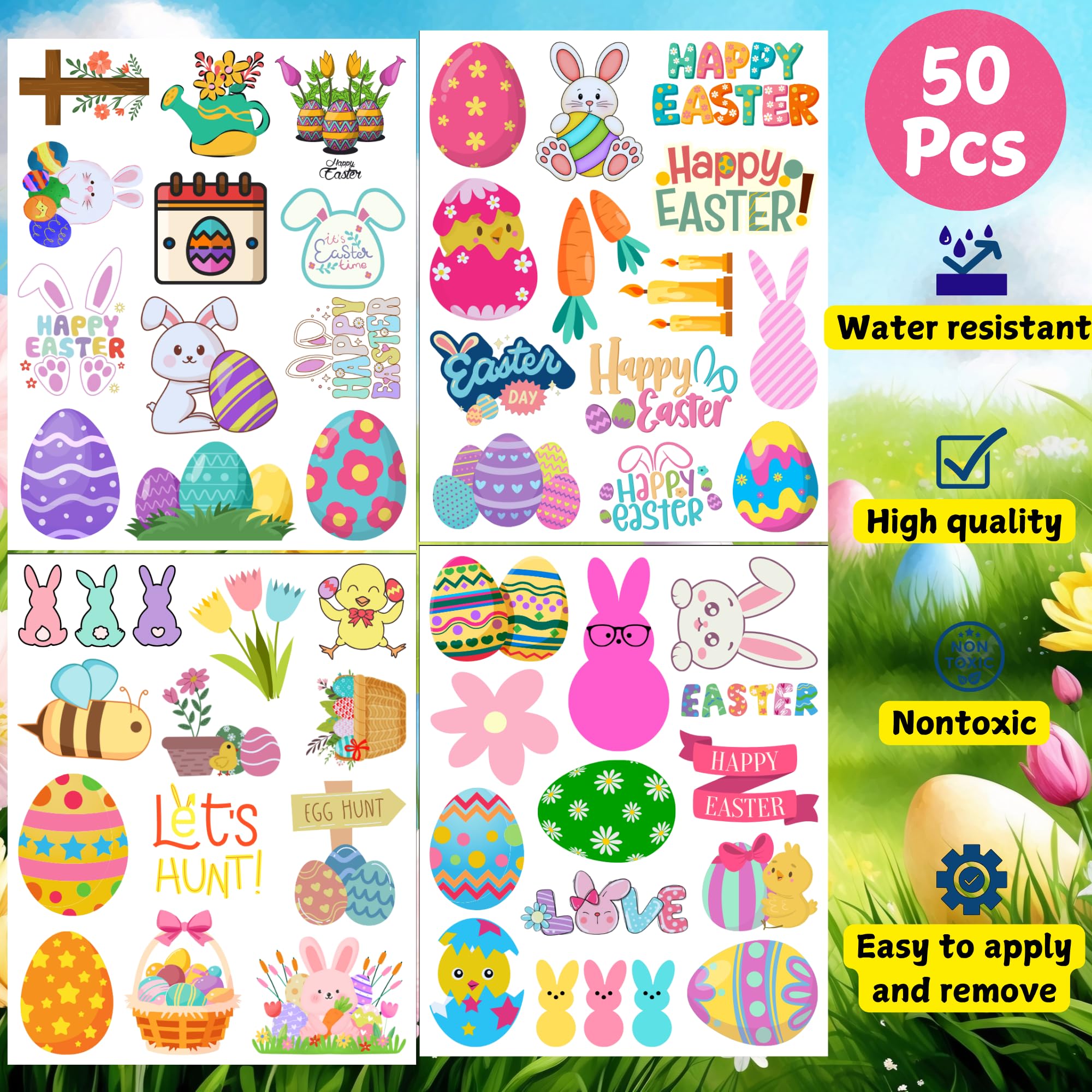 Tatuajes Backtopeia Pascua flores primaverales: añaden encanto a cualquier decoración
