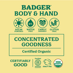 Badger aroma suave a gaulteria para una experiencia de cuidado de manos
