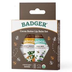 Bálsamo labial Badger vainilla, aroma cálido.