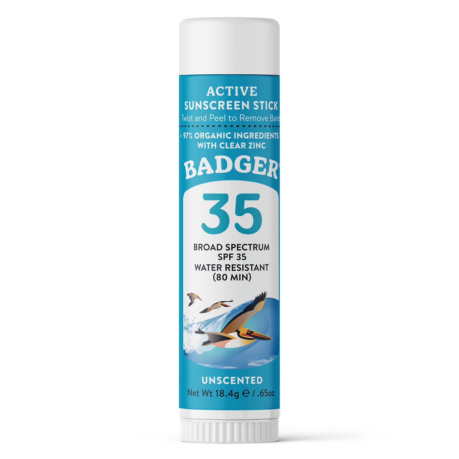 Badger barra solar mineral viajar: tamaño de viaje ideal para retoques durante el día.