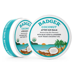 Badger Coconut AfterSun Bálsamo con aroma tropical y beneficio calmante