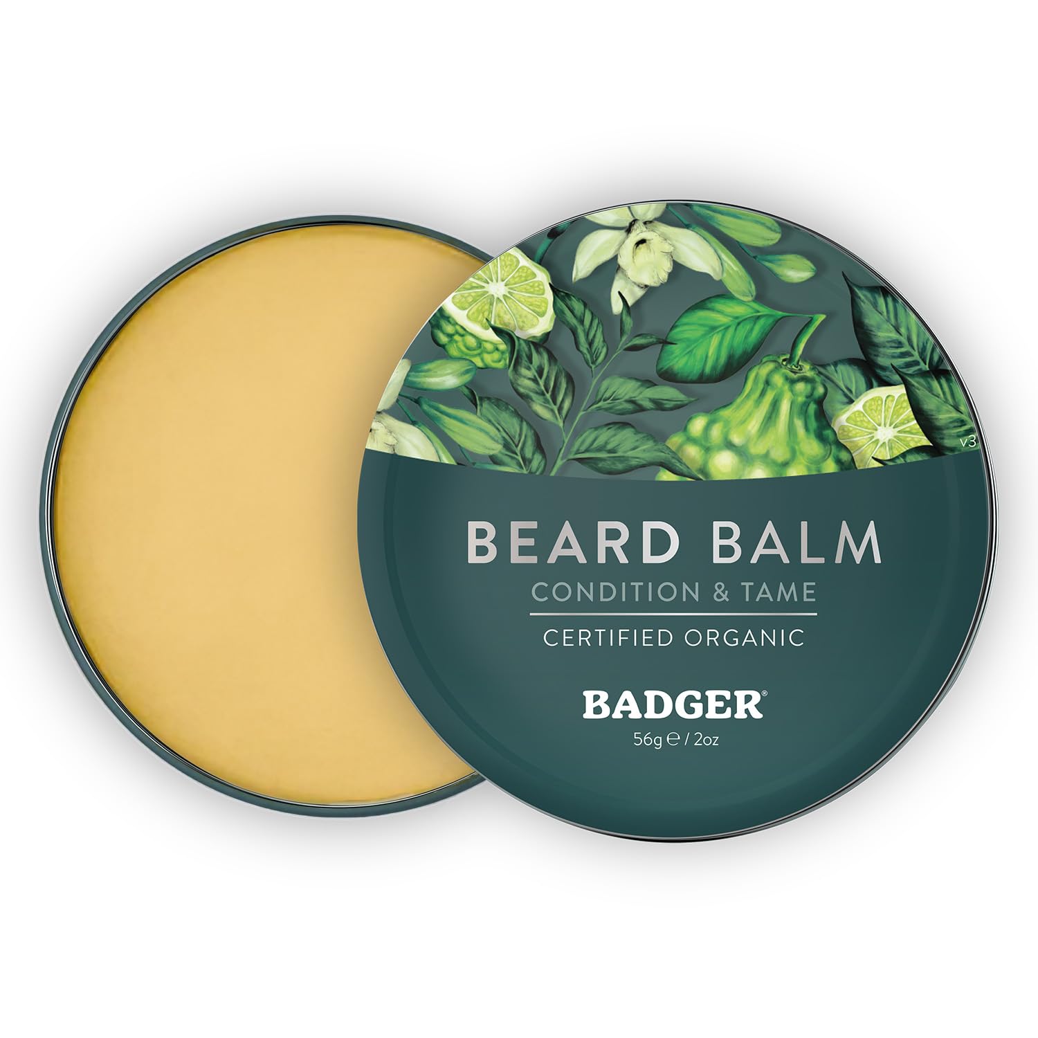 Badger beard balm scent notes of vanilla, sandalwood and pepper for subtle aroma.