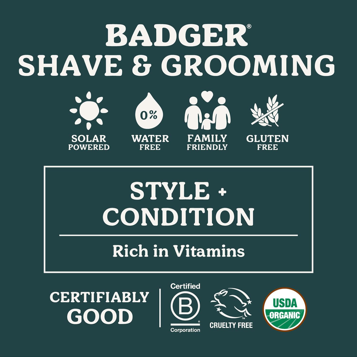 Badger pomada con fragancia sutil masculina, aroma agradable sin exceso.