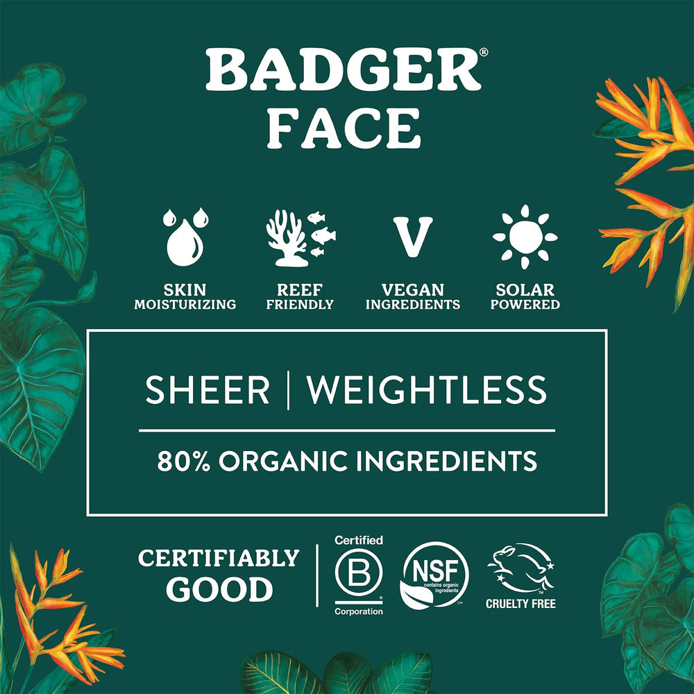 Ingredients panel highlights vegan oils and seaweed extract