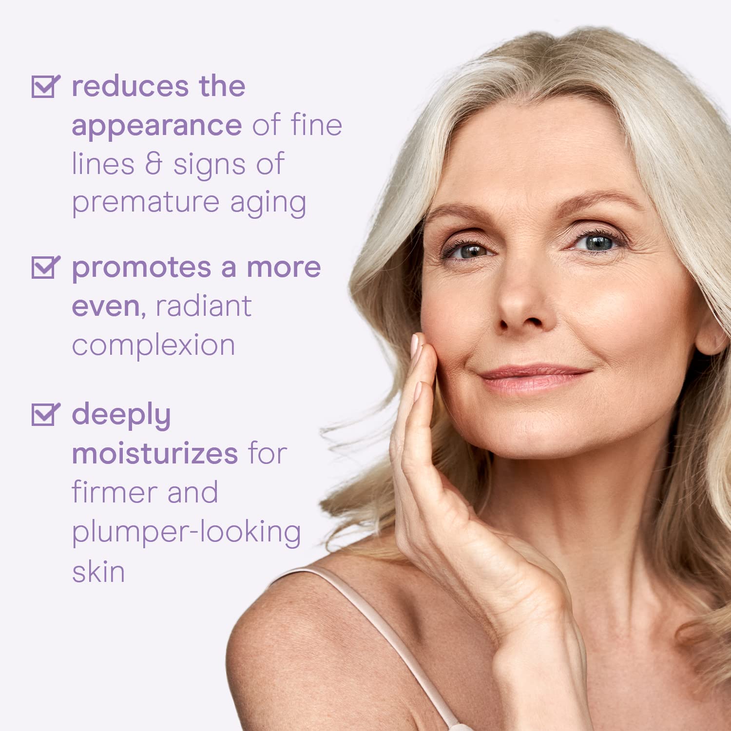 Baebody aplicación crema rostro, textura suave para una piel nutrida.