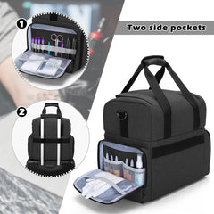 BAFASO large tattoo case side pockets hold tools securely