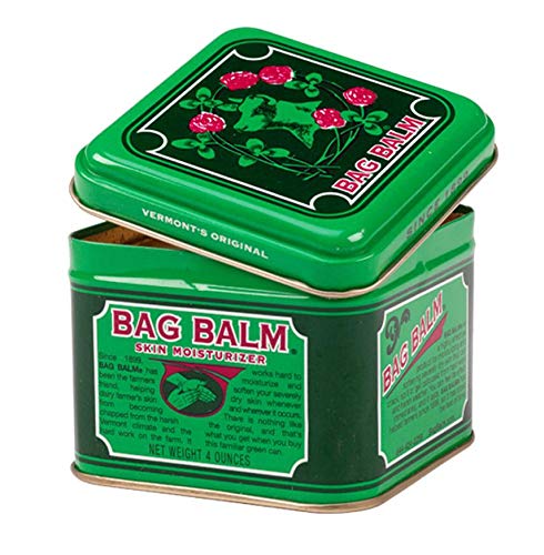 Bag Balm para manos, alivio de piel áspera y craqueada.