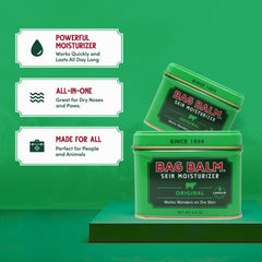 Bag Balm dog nose care application targets dry noses with gentle skin support.