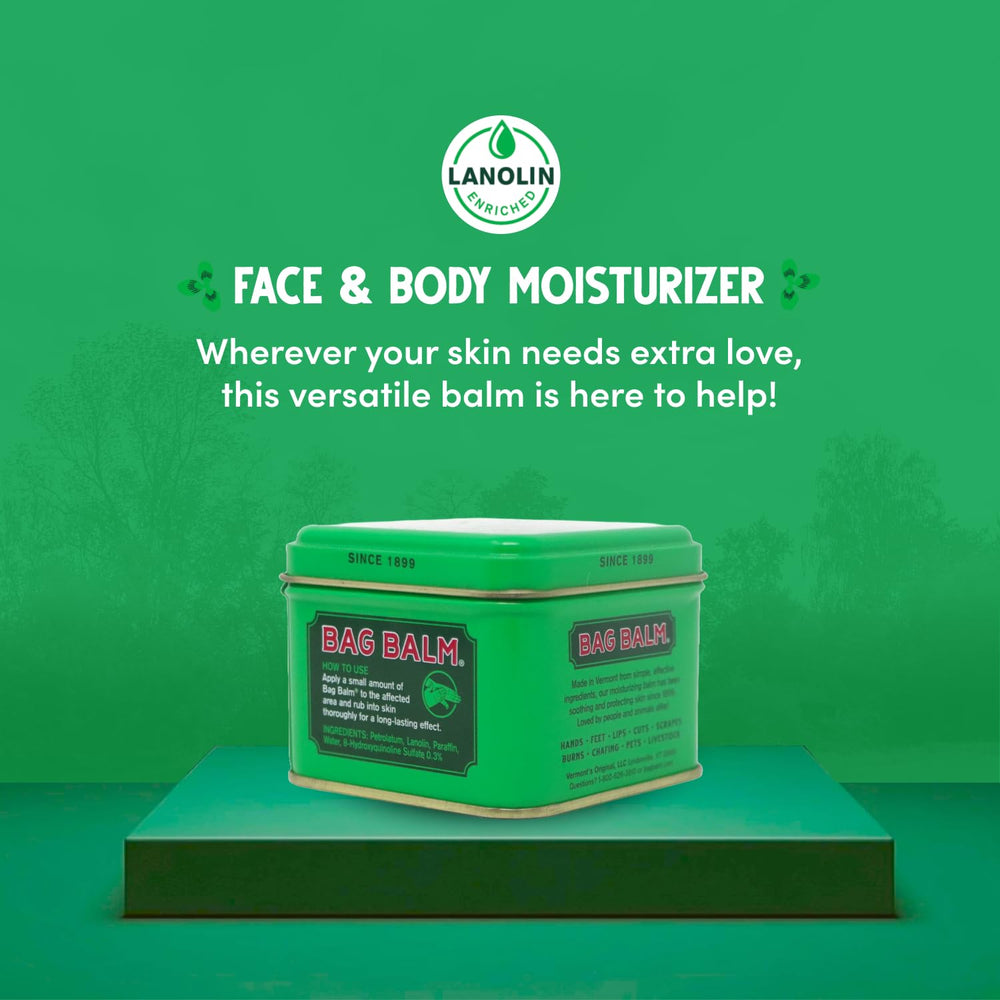Bag Balm fragrance-free formula emphasizes simple, safe ingredients