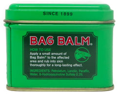 Bag Balm para rostro y cuerpo, hidratación duradera para uso diario.