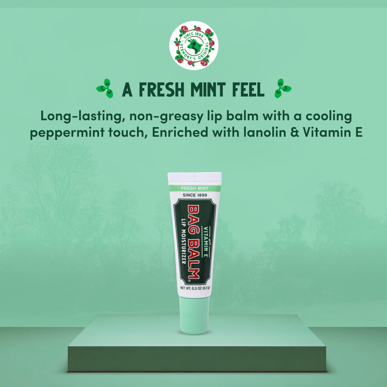 Bag Balm bálsamo con vitamina E, labios sedosos y nutrición duradera.