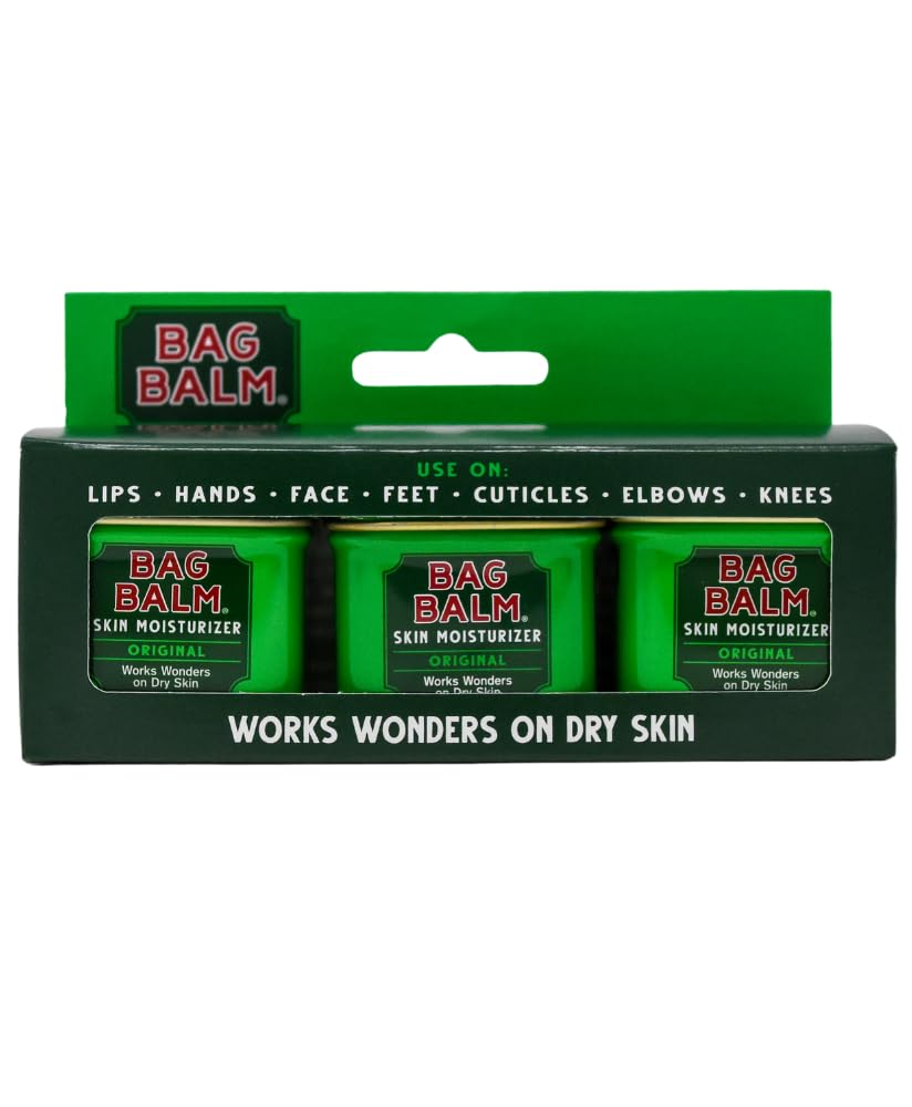 Bag Balm tres mini tarros para regalo y cuidado de la piel