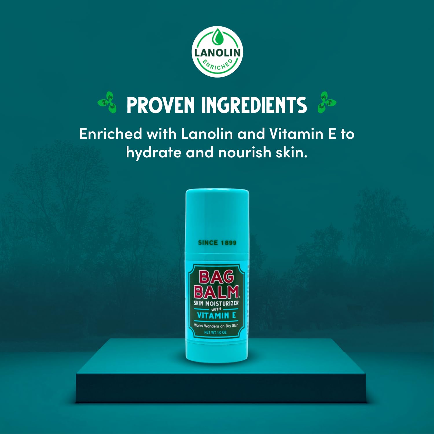 Bag Balm Original stick softens dry heels and feet