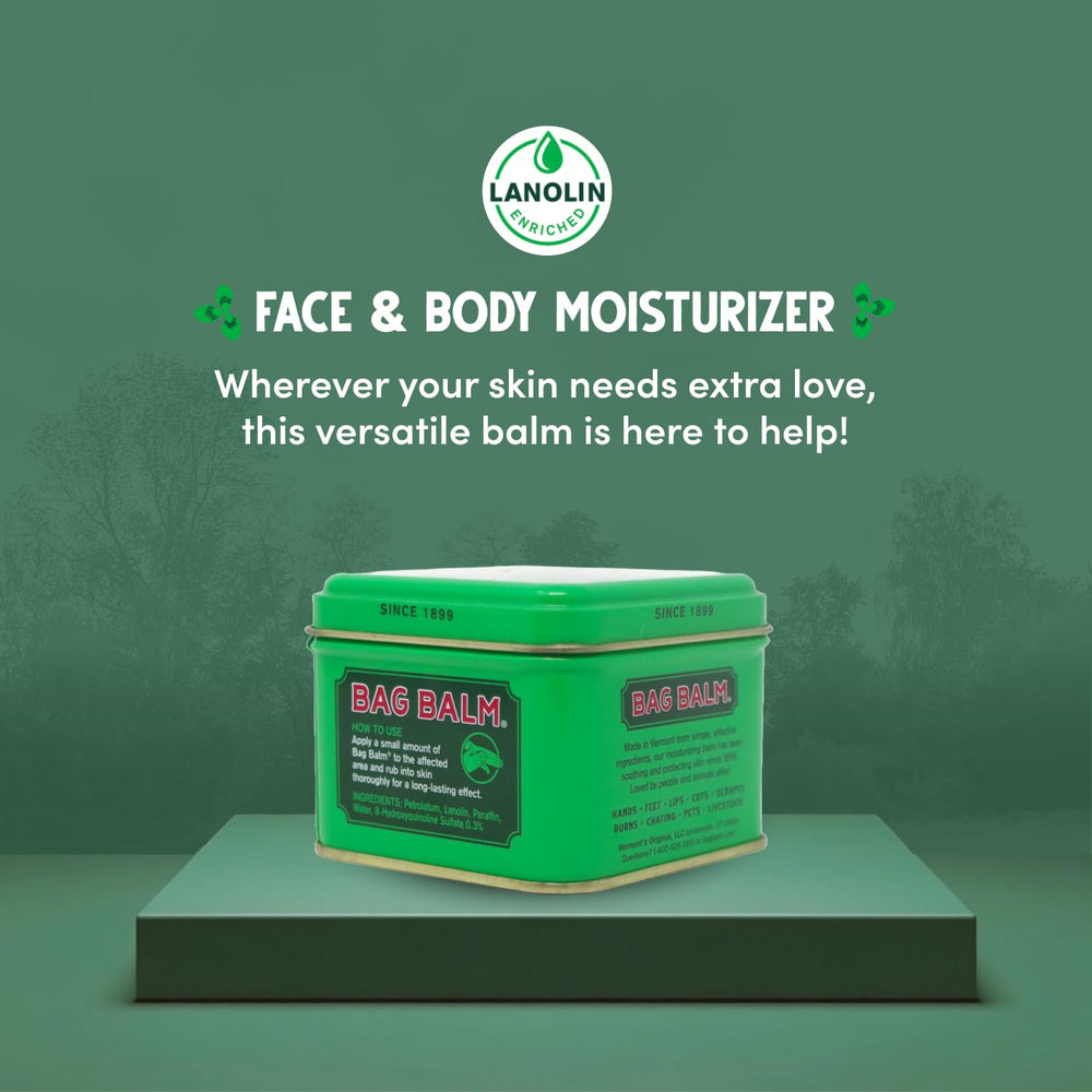Bag Balm talones agrietados, ayuda a recuperar la piel.