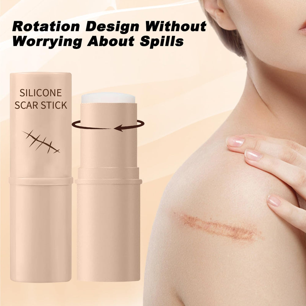 Bagistes Scar Stick con barrera de silicona al 60% mantiene la humedad y suaviza la textura.