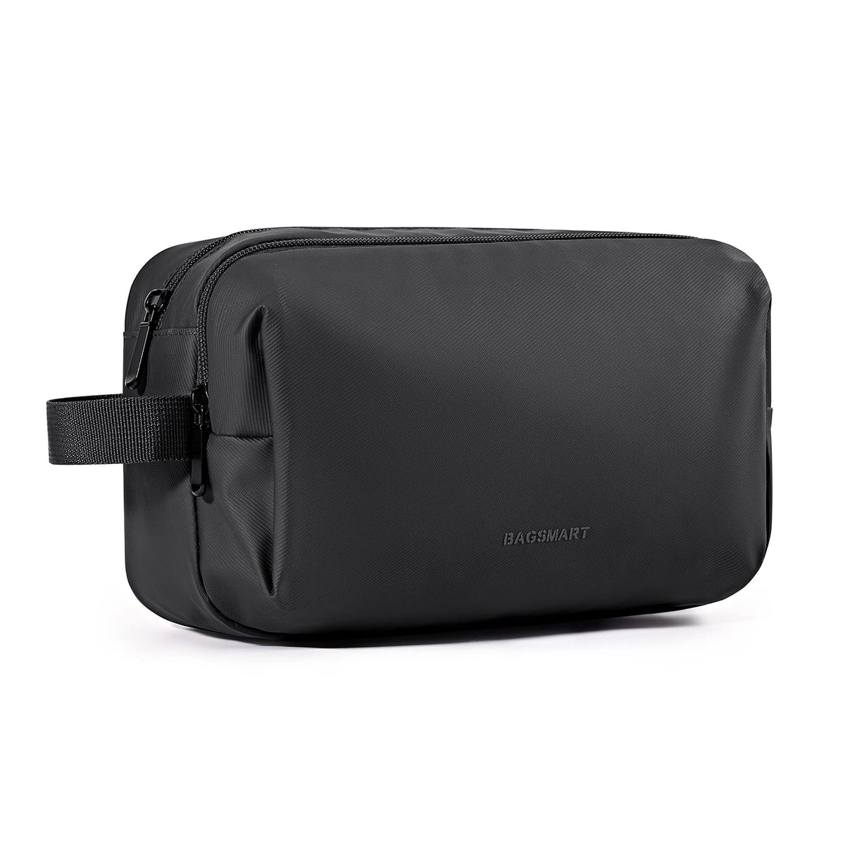 BAGSMART men's toiletry bag with large capacity keeps essentials organized for travel.