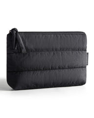BagSmart small makeup bag with fluffy texture, ideal for everyday carry.