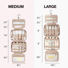 BAGSMART interior pockets keep bottles upright and organized