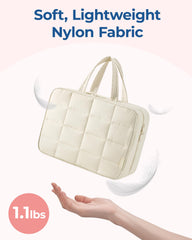 BAGSMART large-capacity toiletry bag neatly stores toiletries and cosmetics during trips.