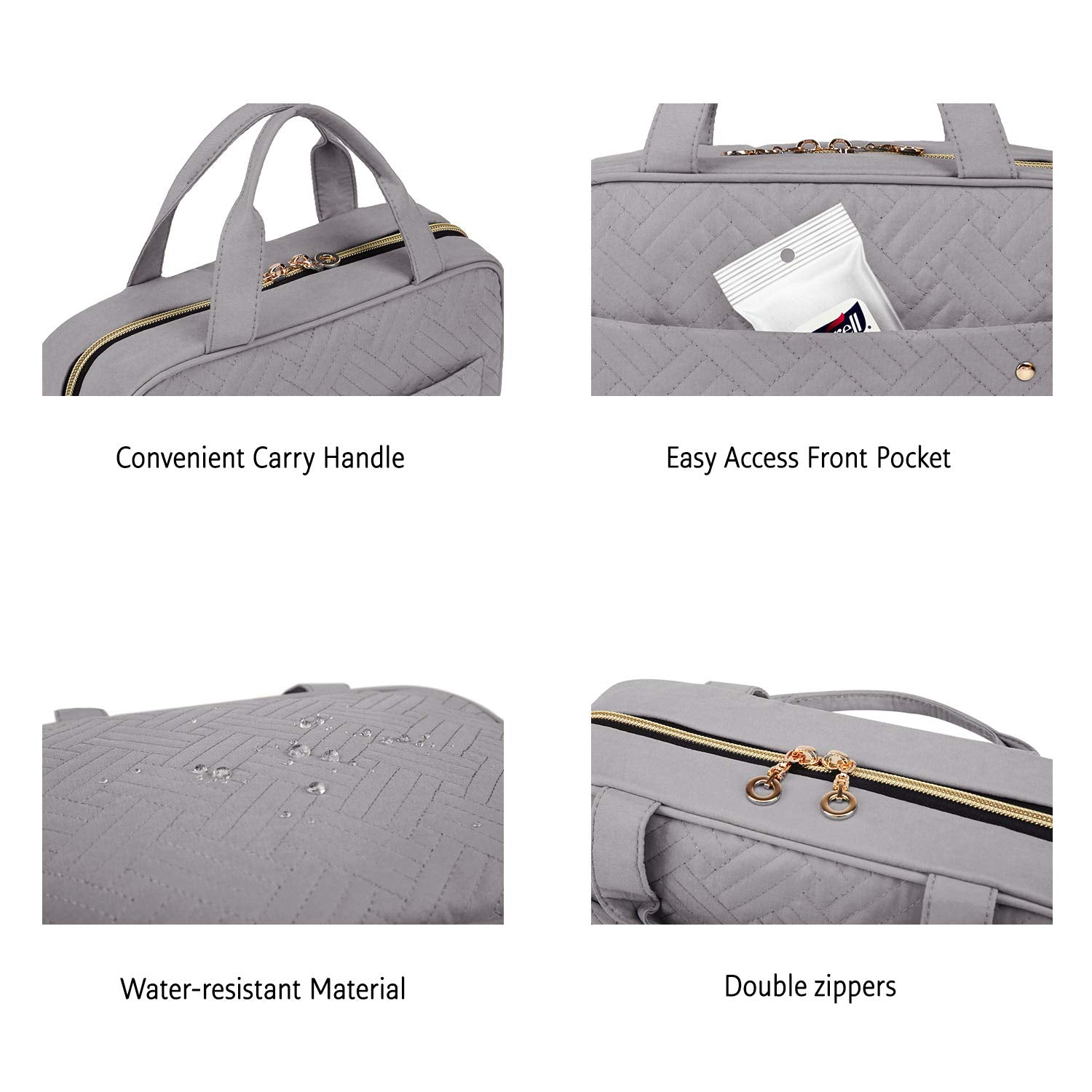 Lightweight BAGSMART bag, ideal for weekend trips and gym use.