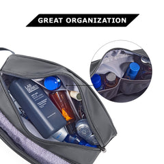 BAGSMART Toiletry Bag large capacity ideal for family travel.