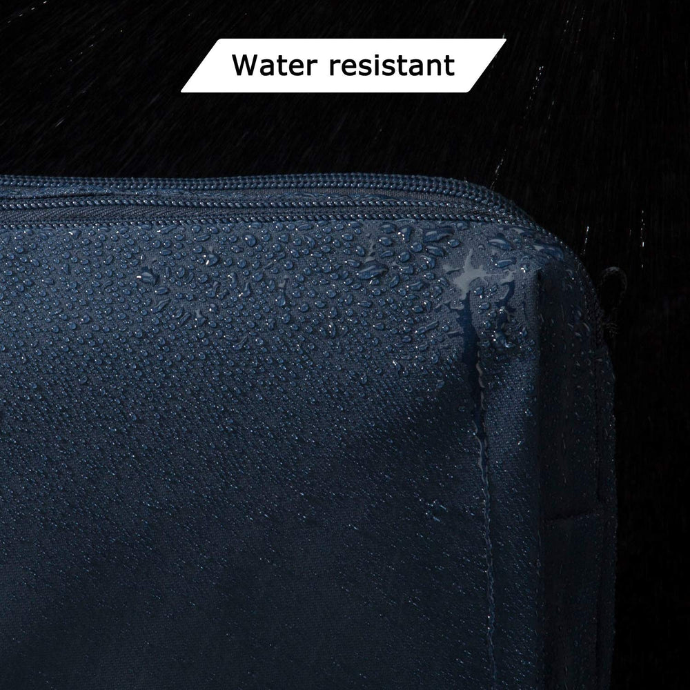 BAGSMART double zipper design allows quick, secure access.